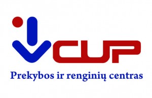 VCUP LOGO Pramogu ir renginiu centras Naujas